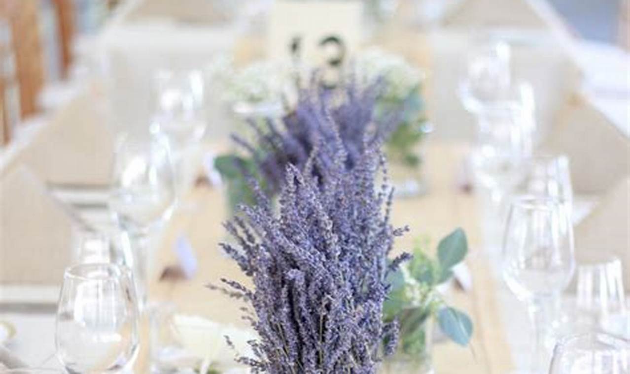 Unveiling the Rustic Lavender Wedding Theme: A Symphony of Nature and Romance
