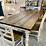 Townsend Rustic Wood Dining Table Set at Hayneedle