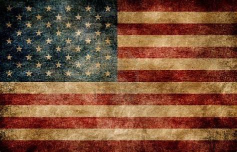 rustic american flag background