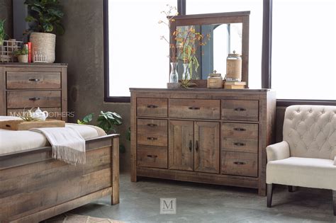 Rustic Bedroom Dresser Sets