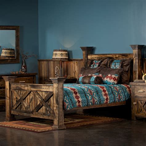 Rustic Bedroom Furniture Placement
