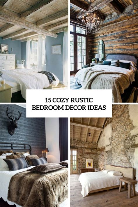 65 Cozy Rustic Bedroom Design Ideas DigsDigs