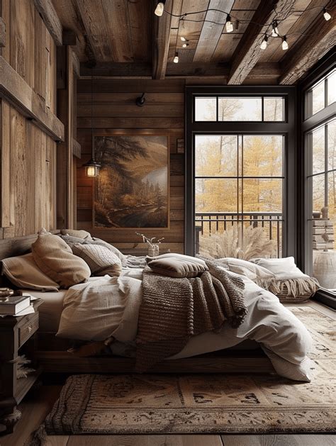 Farmhouse black metal bed with black farmhouse sconces