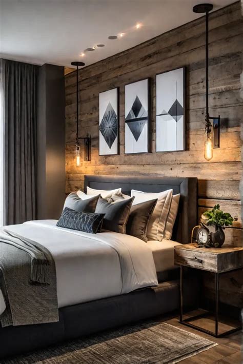 Rustic Bedroom Lighting
