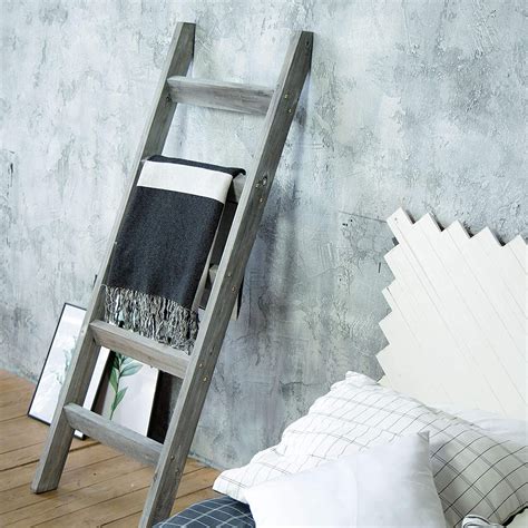 Rustic Blanket Ladder Canada