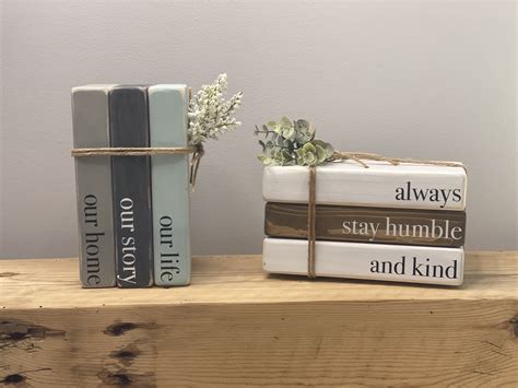 Rustic Books For Decor