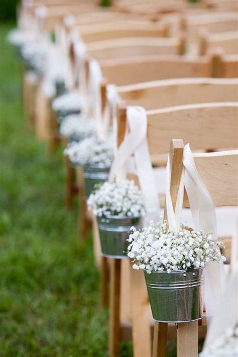 Rustic Buckets For Wedding