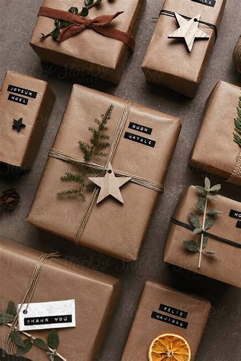 Rustic Christmas Gift Wrap