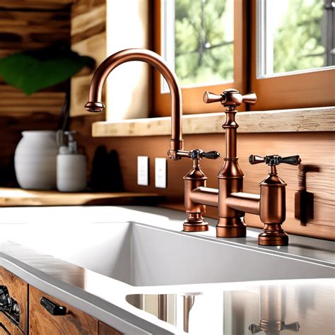 Rustic Copper Kitchen Faucet