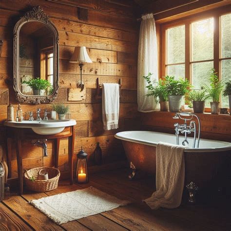 Rustic Cottage Bathrooms
