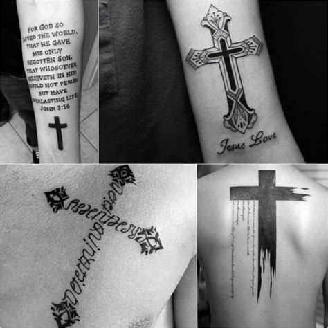 Inspiring Rustic Cross Tattoo Designs Ideas