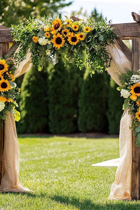 Rustic Decor Wedding Arch