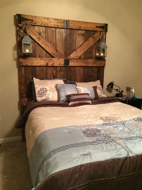 Rustic Door Headboards