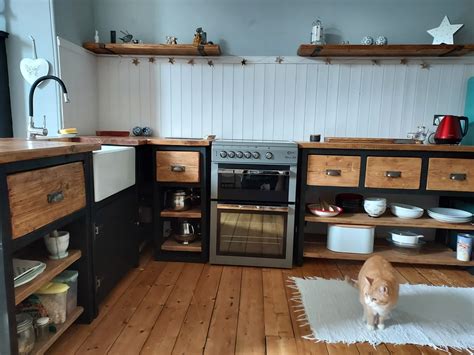 Rustic Free Standing Kitchen Units
