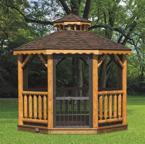 rustic gazebo