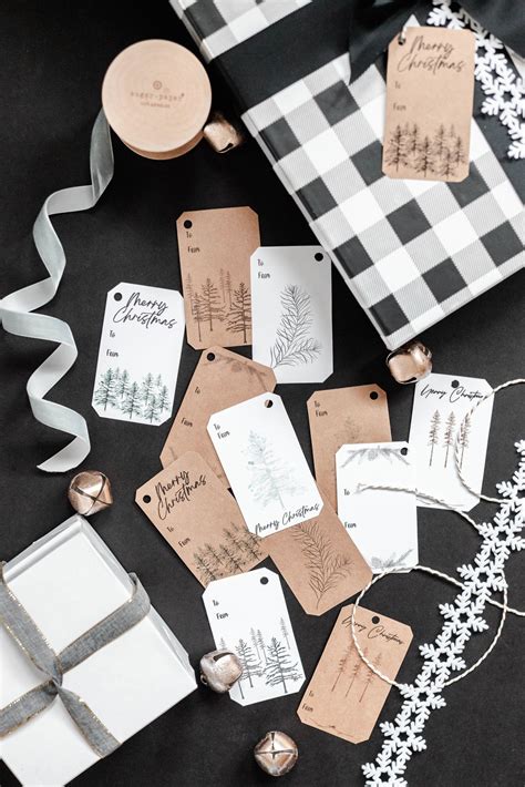 Rustic Gift Tags Printable