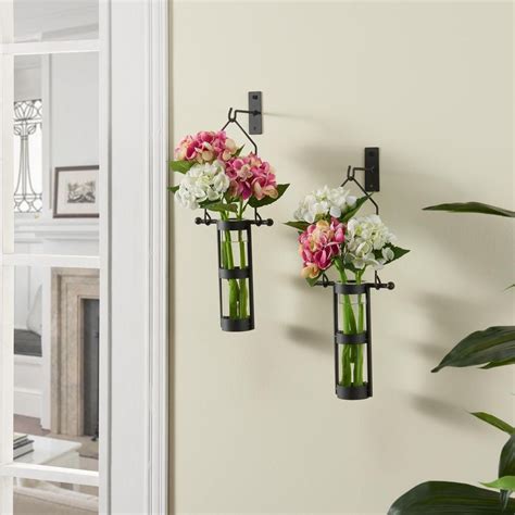 home.furnitureanddecorny.com:rustic hanging wall vases