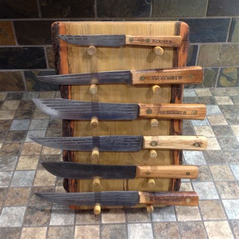 Rustic Knife Display Case