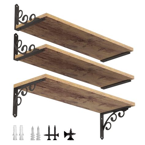 Rustic L Brackets For Shelves