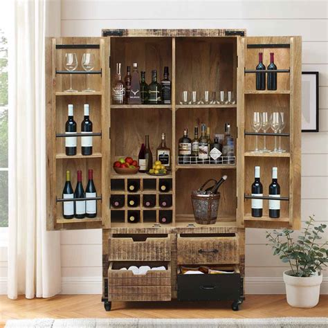Rustic Liquor Cabinets