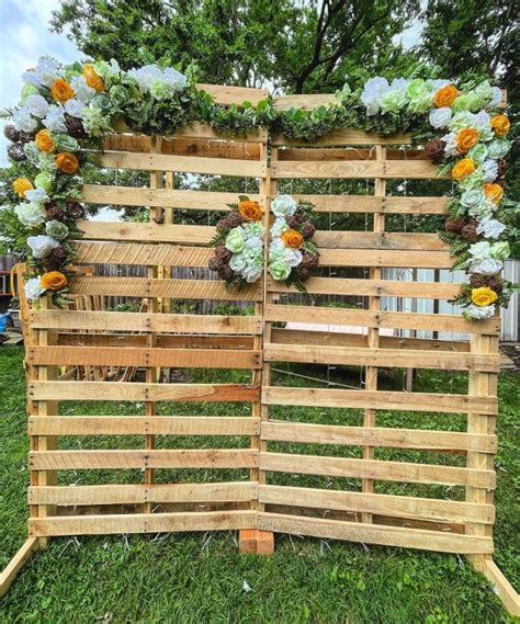 Rustic Photo Backdrop Diy