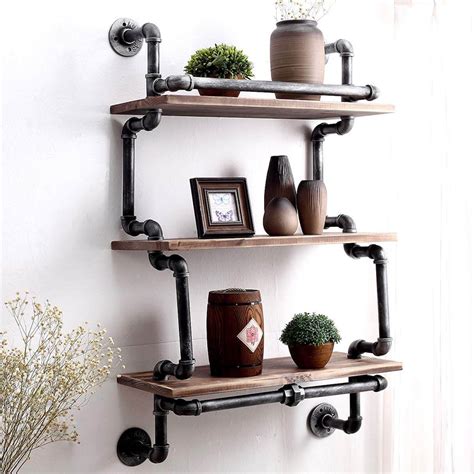 Rustic Pipe For Shelves