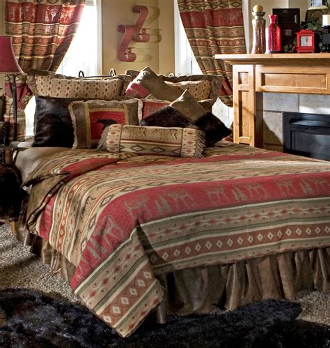 Rustic Queen Bed Comforter Sets