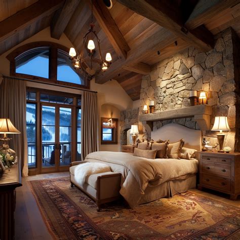 Rustic Retreat Master Bedroom