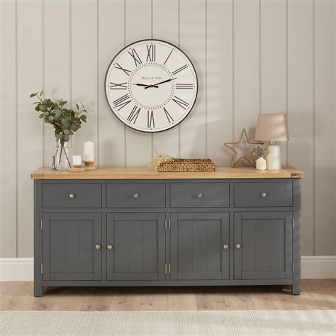 rustic sideboard grey