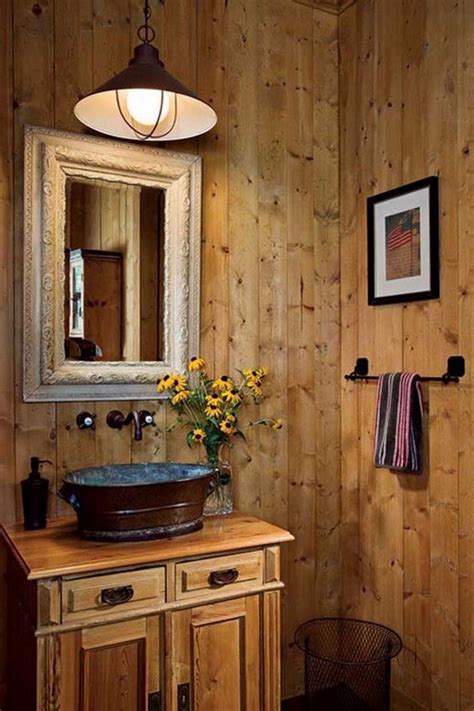Small Rustic Bathrooms 15 Fabulous Ideas for Everyone