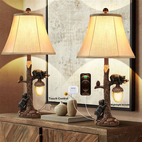 Rustic Table Lamps Amazon