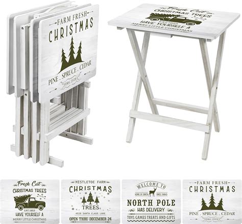 Rustic Tv Trays With Stand