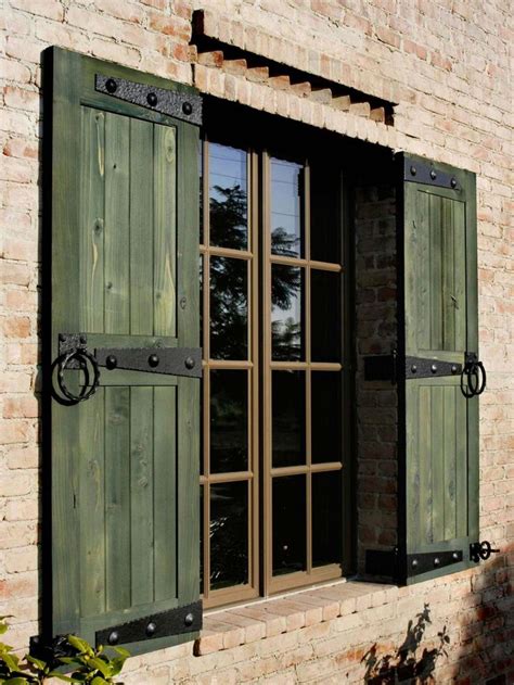 Rustic Vinyl Shutters