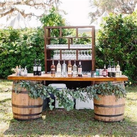 16+ Rustic Wedding Drink Station