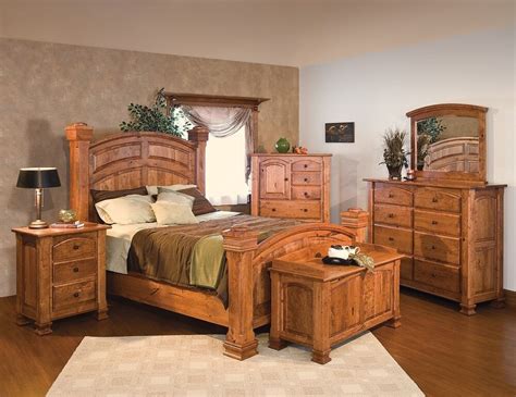 Rustic Wood Bedroom Set