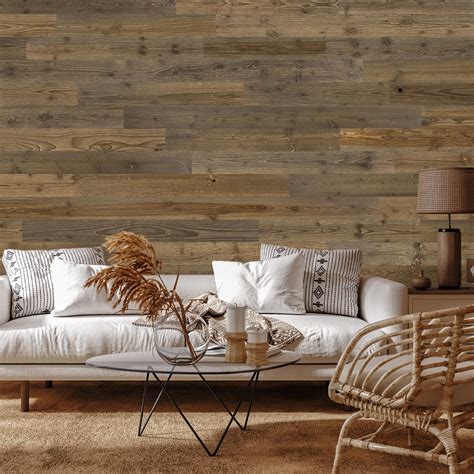 Rustic Wood Plank Wall