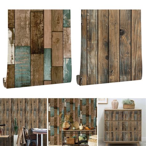 Rustic Wood Removable Wallpaper