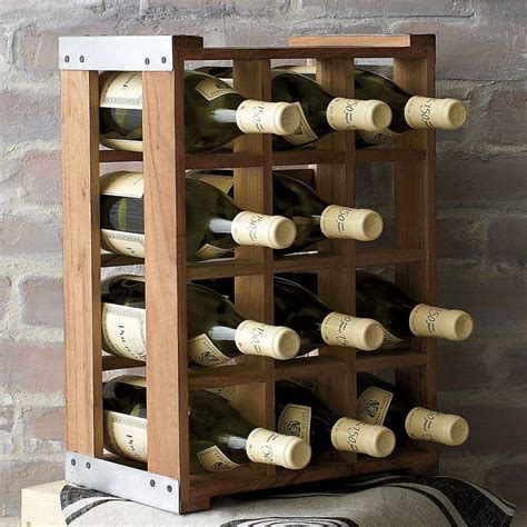 home.furnitureanddecorny.com:rustic wood wine crate