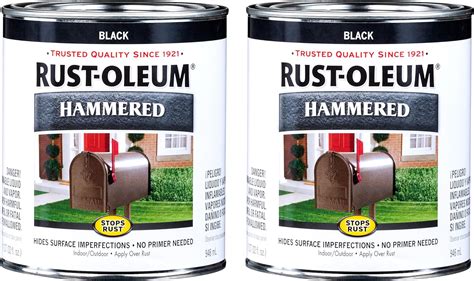 Rustoleum Hammered Black Paint Quart
