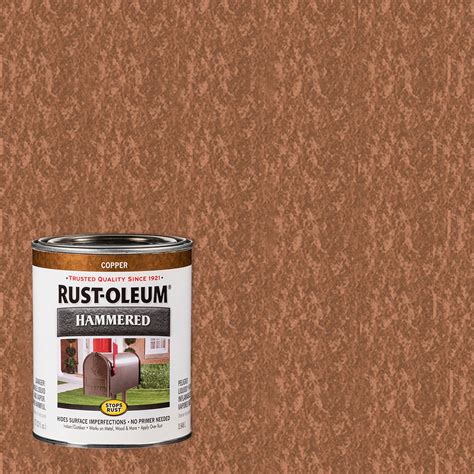 Rustoleum Hammered Copper Paint Quart