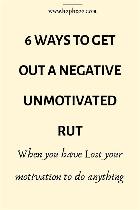 rut negative means