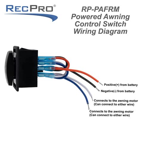 rv awning switch wiring Diagram Circuit