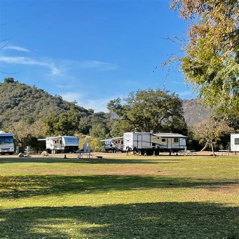 Camp Comfort Campground Ojai, California RV Park Campground