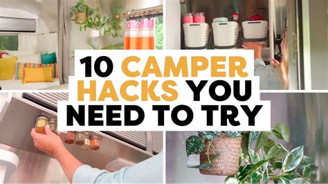 Rv Camper Hacks And Tricks