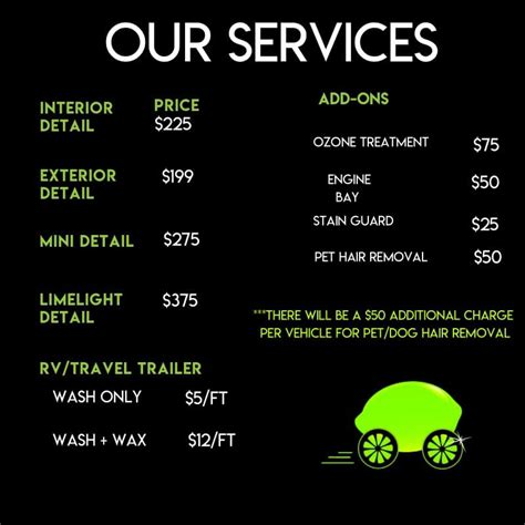 Rv Cleaning Prices