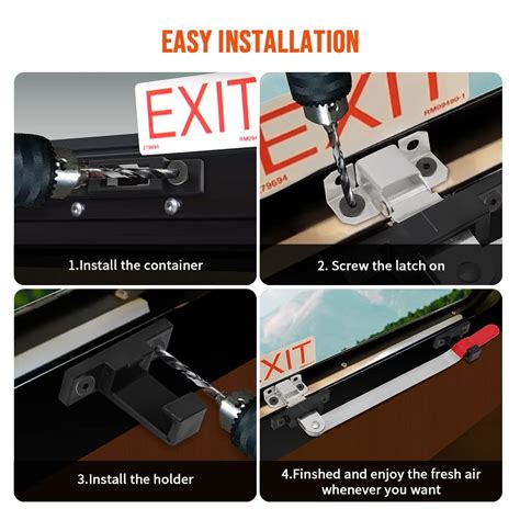 Rv Exit Window Latch