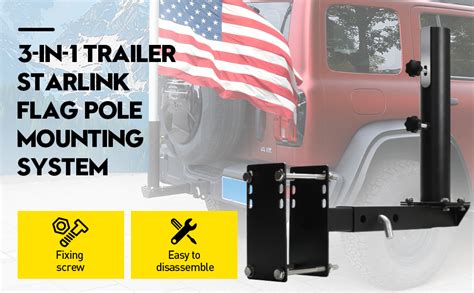 Rv Flag Pole Frame Mount