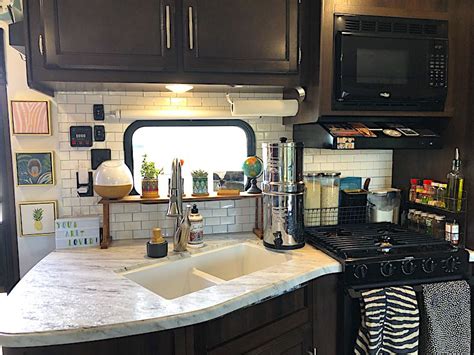 Rv Kitchen Tile Backsplash