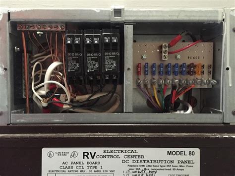 Rv Main Electrical Panel