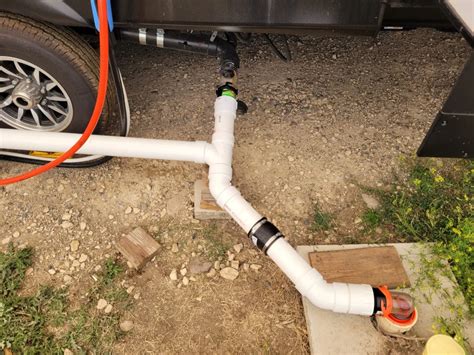 Rv Sewer Pipe Leaking